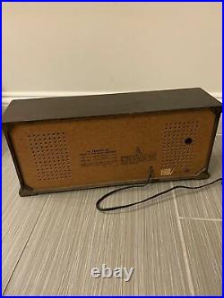 UntestedParts Vintage Penncrest Wood Solid State Penney Radio Model 3973