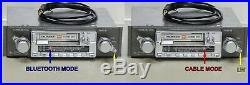 Upgraded vintage classic car radio Pioneer KE-1300 Bluetooth and AUX cable