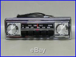 Upgraded vintage classic car radio RADIOMOBILE 1085 aux in and bluetooth
