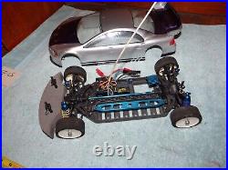 Used VINTAGE Team Associated 4wd Electric RC Car Parts Chassis