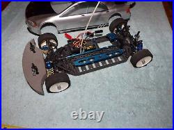 Used VINTAGE Team Associated 4wd Electric RC Car Parts Chassis