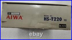 VINTAGE Aiwa HS-T220 AM/FM Radio &Cassette Tape Player. UNUSED. For Parts Only