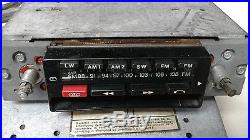 VINTAGE BLAUPUNKT 70's CAR RADIO WITH AMPLIFIER / CONTROL SWITCH