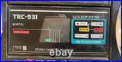 VINTAGE Boombox Lasonic TRC-931 Radiorecorder CASSETTE SELLING IN PARTS