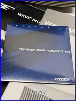 VINTAGE Bose Wave Music System AWRCC2 Portable AM/FM Stereo CD Player FOR PARTS