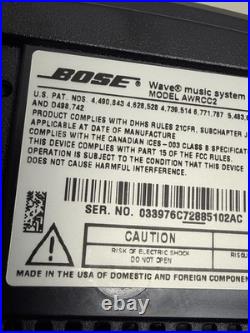 VINTAGE Bose Wave Music System AWRCC2 Portable AM/FM Stereo CD Player FOR PARTS