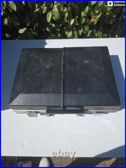 VINTAGE CROWN PORTABLE RADIO CASSETTE AND TURNTABLE PLAYER SCP-7000s FOR PARTS