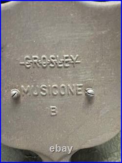 VINTAGE Crosley Type B Musicone Radio Speaker 1924 DAMAGED FOR PARTS