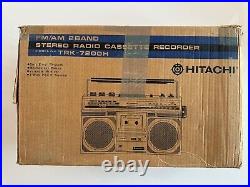 VINTAGE Hitachi TRK-7200H Cassette Recorder Stereo MINT (For Parts/Repair)