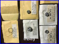 VINTAGE LOT OF Crystal Radio Parts MRL Radio Labs Crystals Cat Whiskers Parts