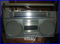 VINTAGE PANASONIC RX-5015 Stereo Cassette BOOMBOX FOR PARTS/REPAIRS