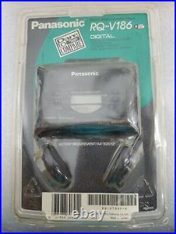 VINTAGE Panasonic RQ-V186 Walkman Cassette AM/FM Radio. Sealed. For Parts Only