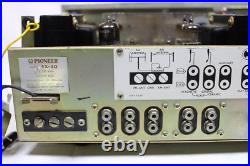 VINTAGE Pioneer SX-40 Tube Receiver WORKS -FOR RESTORATION/REPAIR OR PARTS ONLY