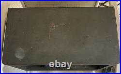 VINTAGE R-100/URR WWII Military Radio Receiver. For Parts or Repair