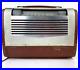 VINTAGE-RCA-PORTABLE-RADIO-Handle-For-Repair-Parts-Works-Static-See-Video-01-cqkb