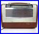 VINTAGE-RCA-PORTABLE-RADIO-Handle-For-Repair-Parts-Works-Static-See-Video-01-woeq