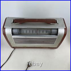 VINTAGE RCA PORTABLE RADIO Handle For Repair Parts Works Static See Video VINTAGE RCA PORTABLE RADIO Handle For Repair Parts Works Static See Video