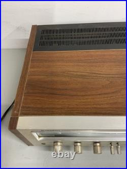 VINTAGE SILVER FACE Pioneer SX-650 Stereo AM/FM Receiver Untested Parts As Is
