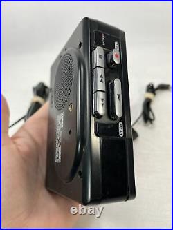 VINTAGE Sony Walkman AM/FM WM F66/ F76 parts not working w adaptor speaker read