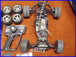 VINTAGE Team Associated RC10GT 1/10 buggy WithFutaba Radio (For Parts Or Repair)