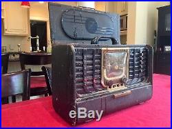 VINTAGE Zenith Trans-Oceanic Clipper Radio 8G005TZ1 Parts ONLY/ For Restoration
