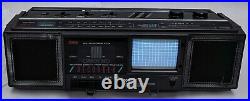 VTG 1989 GPX Model TVP 10 Television Boombox Radio TV/AM/FM/Tape Parts/Repair