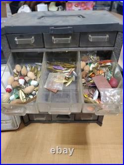 VTG 21 Drawer Plastic Parts Organizer Cabine Electronics Components Resistors #2