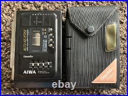 VTG AIWA HS-J10 CassetteBoy Stereo Radio Cassette Recorder As Is For Parts