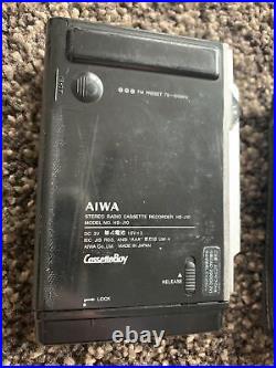 VTG AIWA HS-J10 CassetteBoy Stereo Radio Cassette Recorder As Is For Parts
