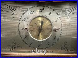 VTG Hallicrafters Table Clock Radio 1954 Parts Only Read Description