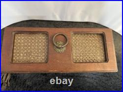 VTG Hallicrafters Table Clock Radio 1954 Parts Only Read Description