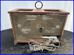 VTG Hallicrafters Table Clock Radio 1954 Parts Only Read Description