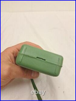 VTG RARE BROWNEN C-600 Green Portable Transistor AM Pocket Radio PARTS/REPAIR