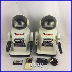 VTG Robie Sr Tomy Radio Shack Robot 1980s Japan Remote Control Demo Tape Parts
