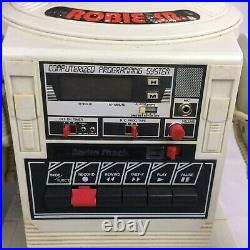 VTG Robie Sr Tomy Radio Shack Robot 1980s Japan Remote Control Demo Tape Parts