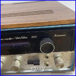 VTG Sansui 5000 Receiver AM/FM Stereo Tuner Amplifier UNTESTED FOR PARTS ONLY