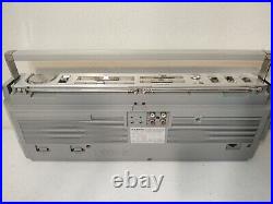 VTG Sanyo M7950K 4 Band Stereo Radio Cassette Recorder Boom Box RARE For Parts