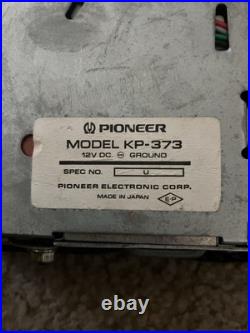VTG Vintage PIONEER KP-373 Car Radio & Cassette Player + TS-100 Speakers (Parts)