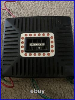 VTG Vintage PIONEER KP-373 Car Radio & Cassette Player + TS-100 Speakers (Parts)