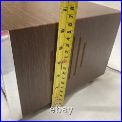 VTG Zenith AM Short Wave Receiver M660A Radio Wood Cabinet Parts Only Powers ON