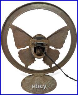 Very Rare Antique 1920's Butterfly Cast Iron Tube Radio Speaker Parts / Repair