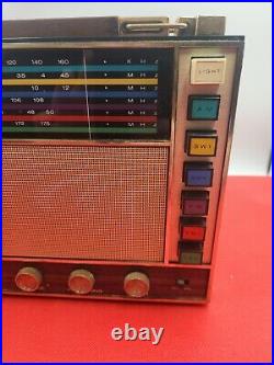 Vingate Longines Symphonette Golden Globemaster 5000 AM/FM Shortwave Radio Parts