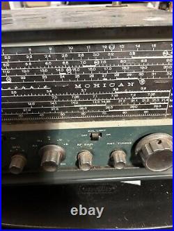 Vintag Mohican Model Gc-1a Manufactured By Heathkit-ham Radio Reciever For Parts