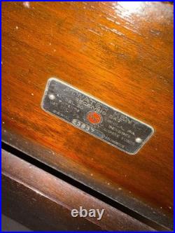 Vintage 1920`s Atwater Kent Model 20 Tube Radio Bread Box Parts Repair Restore