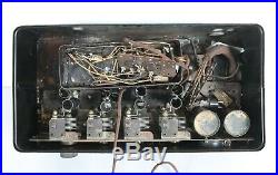 Vintage 1920s Atwater Kent Radio Model 47 Parts or Repair