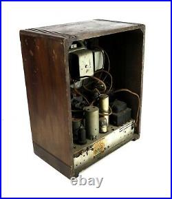 Vintage 1930's RCA Victor Model T6-9 Tombstone Tube Radio Parts Repair