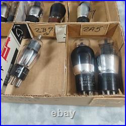 Vintage 1930s Vacuum Tubes 2B7, 2A5, 85, 89 + More Radio Parts Collection
