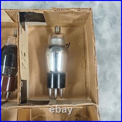 Vintage 1930s Vacuum Tubes 2B7, 2A5, 85, 89 + More Radio Parts Collection