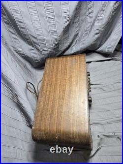 Vintage 1938 Motorola Pushbutton Tube Radio model 59T5 Parts Project Restoration