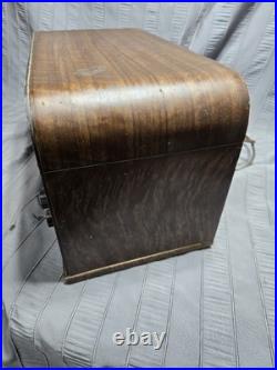 Vintage 1938 Motorola Pushbutton Tube Radio model 59T5 Parts Project Restoration